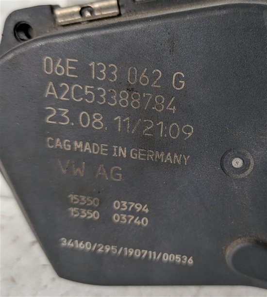 Thumbnail 9: 09-17 AUDI A4 A5 S5 S6 S7 S8 Q5 SQ5 (B8 8K 8T 8R C7) 3.0L / 3.2L THROTTLE BODY
