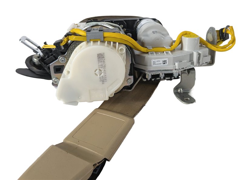 Thumbnail 4: 2012-2017 AUDI A6 S6 (C7) RIGHT FRONT PASSENGER SEATBELT RETRACTOR (Beige)