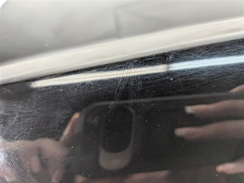 Thumbnail 6: 2012-2018 AUDI A6 S6 (C7) FUEL GAS TANK DOOR LID COVER TRIM (Black)