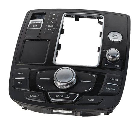 12-15 AUDI A6 S6 A7 S7 RS7 (C7 4G8) STEREO PHONE NAVIGATION MMI CONTROL SWITCH