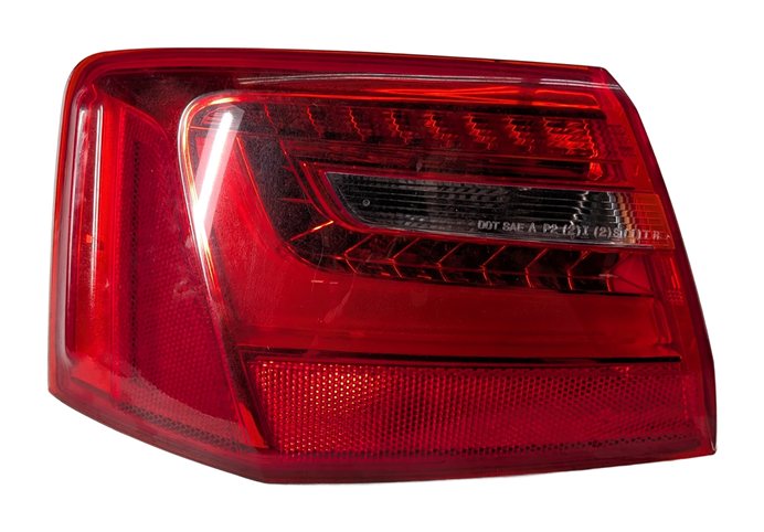 Thumbnail 3: 2012-2015 AUDI A6 S6 (C7) LEFT DRIVER OUTER TAILLIGHT BRAKE LIGHT LAMP (LED)