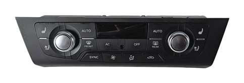 2012-2017 AUDI A6 S6 A7 S7 (C7 4G8) FRONT HEATER A/C TEMPERATURE CONTROL PANEL