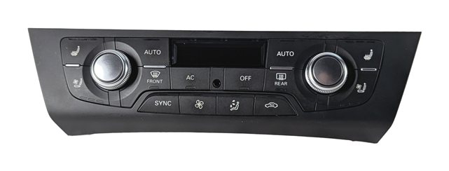 Thumbnail 2: 2012-2017 AUDI A6 S6 A7 S7 (C7 4G8) FRONT HEATER A/C TEMPERATURE CONTROL PANEL