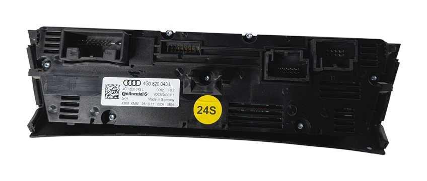 Thumbnail 7: 2012-2017 AUDI A6 S6 A7 S7 (C7 4G8) FRONT HEATER A/C TEMPERATURE CONTROL PANEL