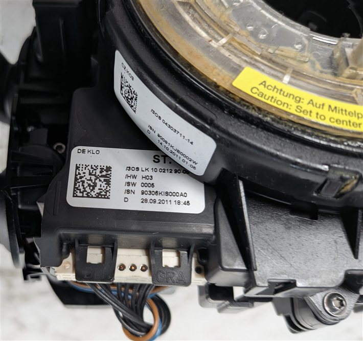 Thumbnail 11: 12-17 AUDI A6 S6 A7 S7 RS7 (C7) ADAPTIVE CRUISE BLINKER WIPER COMBINATION SWITCH