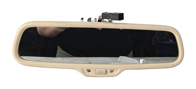 Thumbnail 2: 2005-2012 AUDI A4 S4 RS4 A6 S6 (B7 B8 8K C6 C7) AUTODIM REARVIEW MIRROR (Beige)