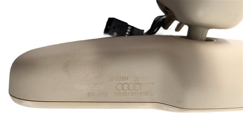 Thumbnail 7: 2005-2012 AUDI A4 S4 RS4 A6 S6 (B7 B8 8K C6 C7) AUTODIM REARVIEW MIRROR (Beige)