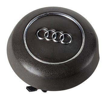 12-18 AUDI A6 A7 S6 S7 (C7 4G8) 3-SPOKE STEERING WHEEL AIRBAG AIR BAG (BLACK)