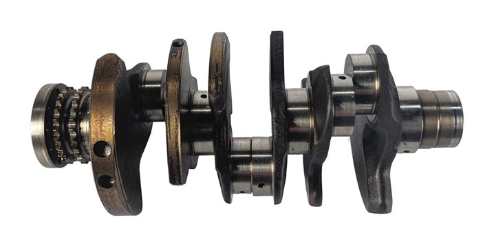 2012 AUDI A6 C7 4G 3.0L SUPER CGXB ENGINE CRANKSHAFT CRANK SHAFT 06E101AD
