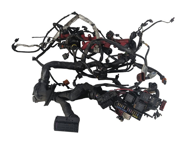 2012 AUDI A6 C7 4G 3.0L SUPER CGXB ENGINE MOTOR WIRE WIRING HARNESS LOOM