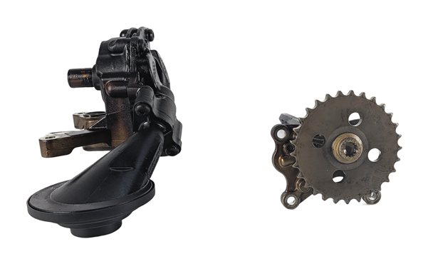 Thumbnail 2: 2012 AUDI A6 C7 4G 3.0L SUPER CGXB ENGINE OIL FLUID PUMP w/ DRIVE GEAR
