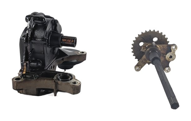 Thumbnail 4: 2012 AUDI A6 C7 4G 3.0L SUPER CGXB ENGINE OIL FLUID PUMP w/ DRIVE GEAR