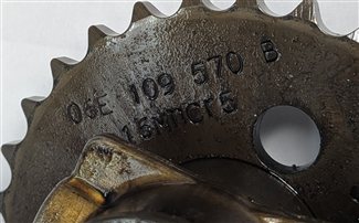 Thumbnail 8: 2012 AUDI A6 C7 4G 3.0L SUPER CGXB ENGINE OIL FLUID PUMP w/ DRIVE GEAR