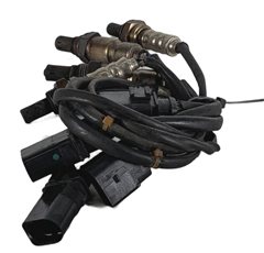Thumbnail 3: 2012 AUDI A6 C7 4G 3.0L SUPER CGXB ENGINE OXYGEN O2 LAMBDA SENSOR SET/4