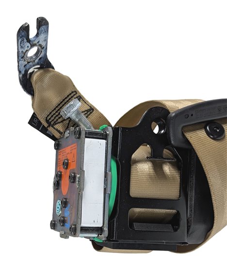 Thumbnail 6: 2012 AUDI A6 C7 4G REAR LEFT SEAT SEATBELT RETRACTOR (Beige)