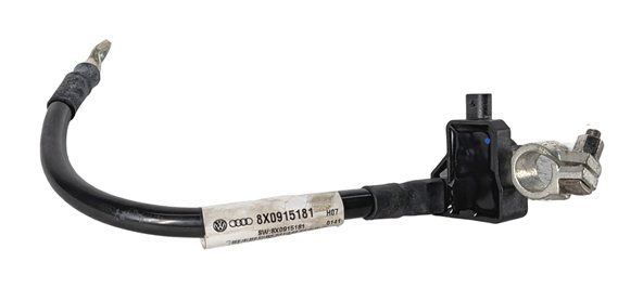 Thumbnail 2: 2012 AUDI A6 (C7 4G) 3.0L NEGATIVE BATTERY TERMINAL CABLE w/ IBS SENSOR
