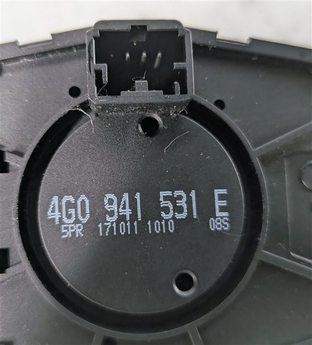 Thumbnail 7: 12-13 AUDI A6 A7 C7 4G HEADLIGHT FOG LAMP SWITCH AUTO RAIN HID W/O NIGHT VISION