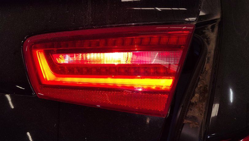 Thumbnail 2: 2012-2015 AUDI A6 S6 (C7) RIGHT PASSENGER TRUNK INNER TAILLIGHT LIGHT LAMP (LED)