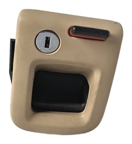 Thumbnail 2: 2012 AUDI A6 (C7 4G) REAR LEFT SEAT BACK KEY LOCK LATCH (Beige)