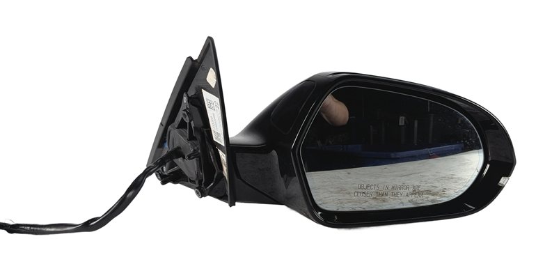 Thumbnail 3: 12-13 AUDI A6 (C7 4G) FRONT RIGHT P-FOLD HEAT MEMORY AUTODIM DOOR MIRROR (Black)