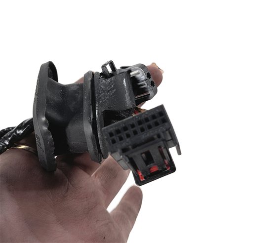 Thumbnail 6: 12-13 AUDI A6 (C7 4G) FRONT RIGHT P-FOLD HEAT MEMORY AUTODIM DOOR MIRROR (Black)