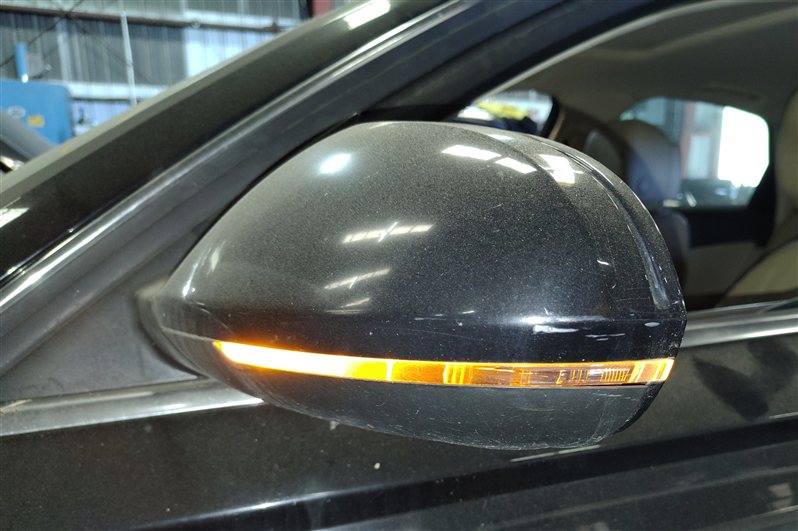 Thumbnail 2: 12-13 AUDI A6 (C7 4G) FRONT LEFT P-FOLD HEAT MEMORY AUTODIM DOOR MIRROR (Black)