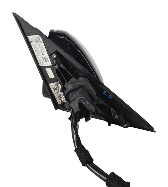 Thumbnail 4: 12-13 AUDI A6 (C7 4G) FRONT LEFT P-FOLD HEAT MEMORY AUTODIM DOOR MIRROR (Black)