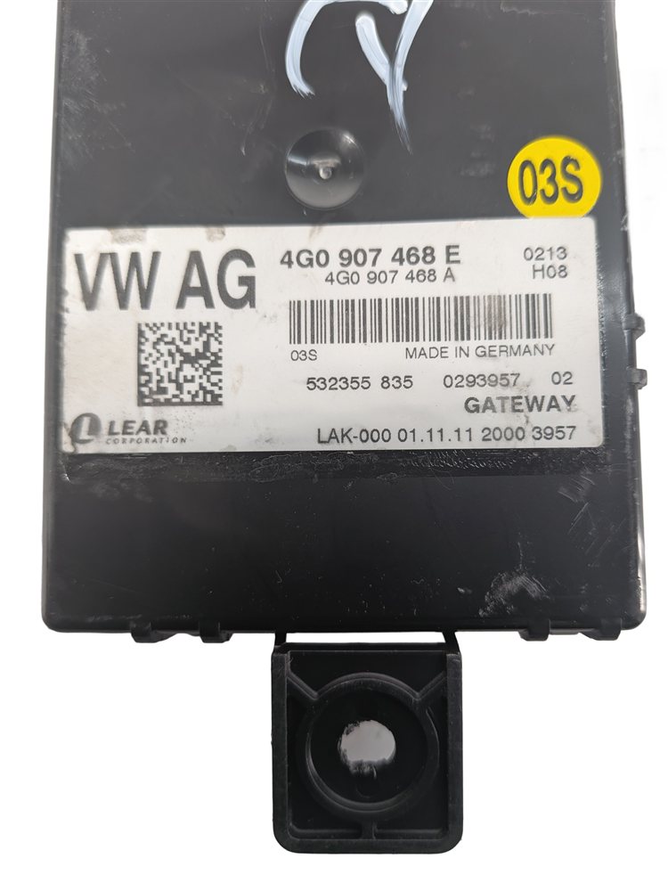 Thumbnail 7: 2012 AUDI A6 (C7 4G) GATEWAY DIAGNOSTIC INTERFACE CONTROL MODULE COMPUTER