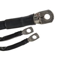 Thumbnail 4: 2012 AUDI A6 (C7 4G) 3.0L NEGATIVE GROUND BATTERY CABLE w/ IBS SENSOR