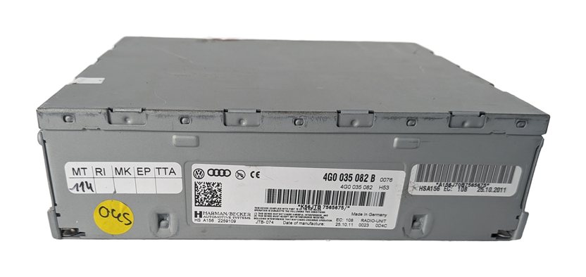 Thumbnail 6: 10-17 AUDI A5 A6 RS5 S5 S6 (B8 8T C7) AM/FM RADIO STEREO RECEIVER CONTROL MODULE