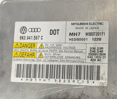 Thumbnail 8: 2009-2012 AUDI Q5 (8R) RIGHT PASSENGER HID XENON HEADLIGHT LIGHT LAMP (NON AFS)
