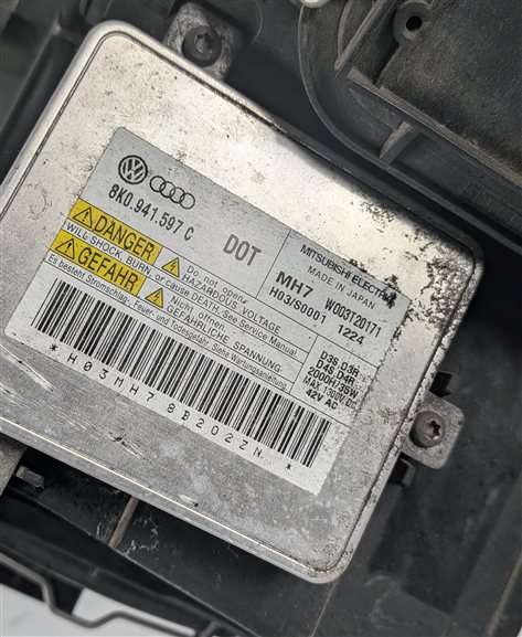 Thumbnail 8: 2009-2012 AUDI Q5 (8R) LEFT DRIVER HID XENON HEADLIGHT LIGHT LAMP (NON AFS)