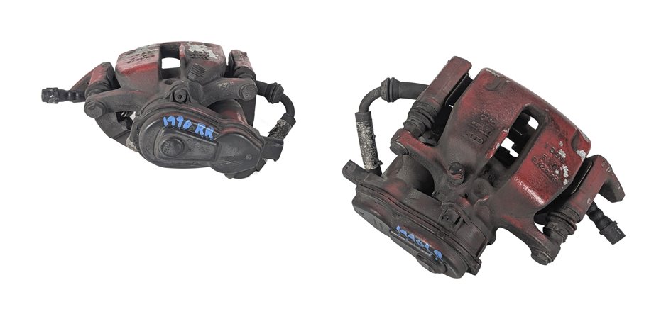 09-17 AUDI A4 A5 Q5 (B8 8K 8T 8R) REAR LEFT & RIGHT BRAKE CALIPER SET w/ACTUATOR