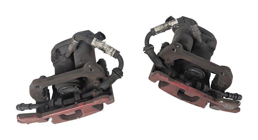 Thumbnail 4: 09-17 AUDI A4 A5 Q5 (B8 8K 8T 8R) REAR LEFT & RIGHT BRAKE CALIPER SET w/ACTUATOR