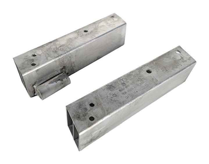 Thumbnail 4: 09-17 AUDI Q5 SQ5 (B8) REAR BUMPER CRASH IMPACT REINCFORCEMENT BAR BRACKET SET/2