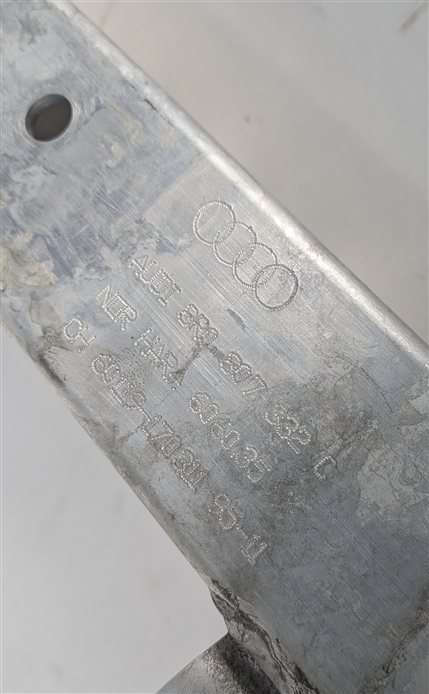 Thumbnail 6: 09-17 AUDI Q5 SQ5 (B8) REAR BUMPER CRASH IMPACT REINCFORCEMENT BAR BRACKET SET/2