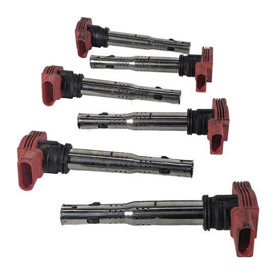 Thumbnail 2: 2005-2017 AUDI A4 S4 A5 S5 A6 S6 A7 A8 Q5 SQ5 Q7 R8 S8 IGNITION COIL SET 6