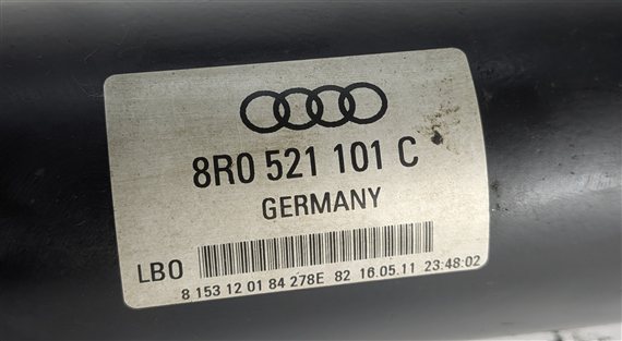 Thumbnail 4: 2009-2012 AUDI Q5 (8R) 6 SPEED AUTO REAR DRIVESHAFT DRIVELINE DRIVE LINE SHAFT