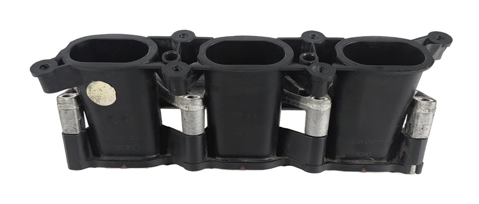 Thumbnail 5: 08-12 AUDI A4 A5 A6 Q5 B8 8T 8K 8R C7 3.2L LEFT LOWER INTAKE MANIFOLD w/ RAIL