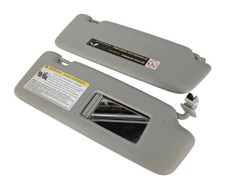 2009-2012 AUDI Q5 (8R) FRONT LEFT & RIGHT SUNVISOR SHADE SET-2 (Gray)