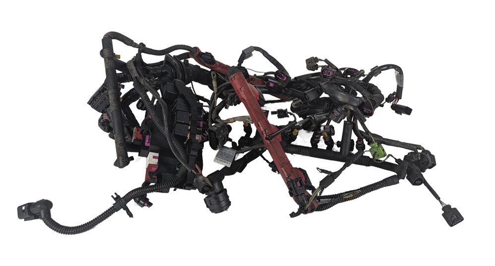 Thumbnail 4: 2011 AUDI Q5 (B8 8R) 3.2L (CALB) ENGINE MOTOR WIRE WIRING HARNESS LOOM