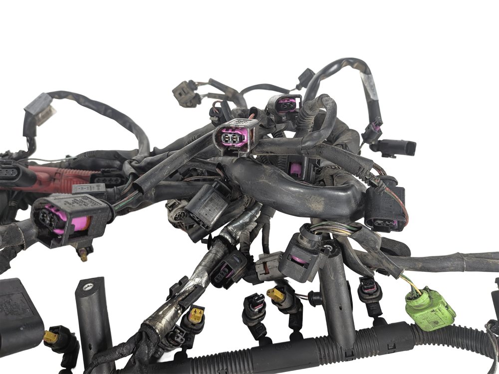 Thumbnail 6: 2011 AUDI Q5 (B8 8R) 3.2L (CALB) ENGINE MOTOR WIRE WIRING HARNESS LOOM