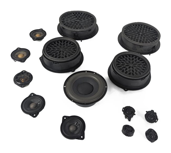 2011 AUDI Q5 (B8 8R) BANG & OLUFSEN B&O PREMIUM AUDIO SPEAKER SOUND SET/14