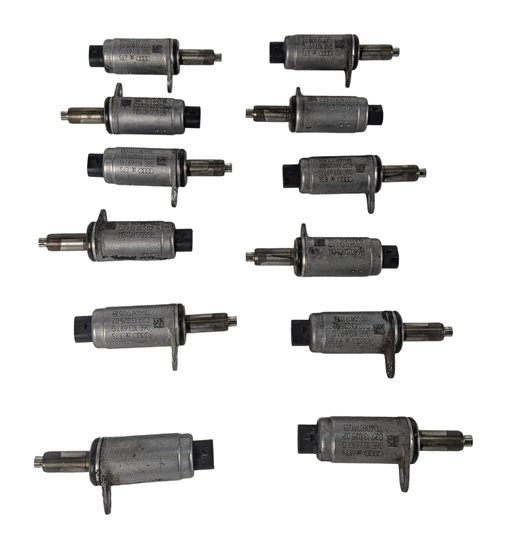2011 AUDI Q5 B8 8R 3.2L CALB ENGINE CAMSHAFT ADJUSTER SOLENOID VALVE SET/12