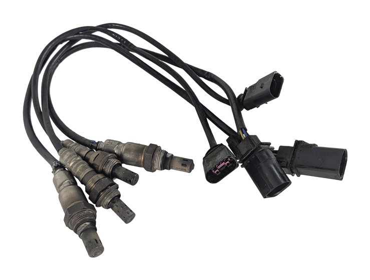 2011 AUDI Q5 (B8 8R) 3.2L (CALB) ENGINE OXYGEN O2 LAMBDA SENSOR SET/4