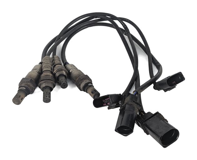 Thumbnail 2: 2011 AUDI Q5 (B8 8R) 3.2L (CALB) ENGINE OXYGEN O2 LAMBDA SENSOR SET/4