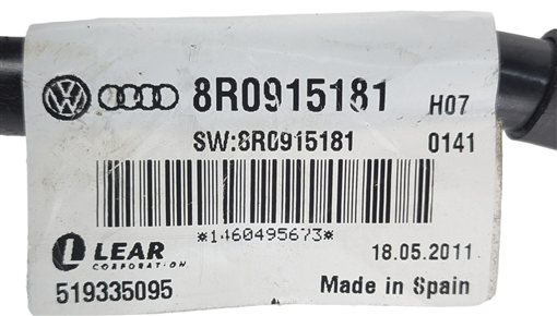 Thumbnail 5: 2011 AUDI Q5 (B8 8R) 3.2L NEGATIVE BATTERY MONITOR MODULE TERMINAL CABLE