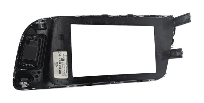 Thumbnail 5: 2011 AUDI Q5 (B8 8R) DASH INFOTAINMENT SCREEN TRIM BEZEL w/ HAZARD SWITCH