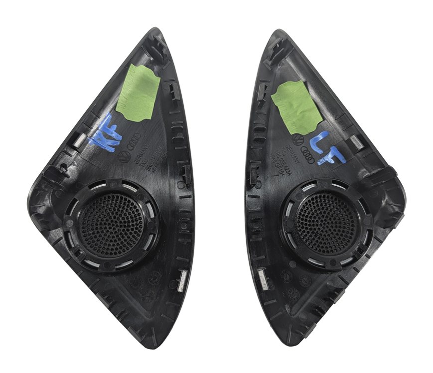 Thumbnail 3: 2011 AUDI Q5 (B8 8R) INTERIOR BANG & OLUFSEN SPEAKER GRILLE COVER TRIM SET/8