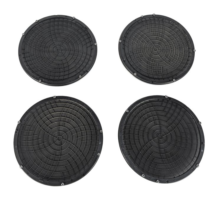 Thumbnail 7: 2011 AUDI Q5 (B8 8R) INTERIOR BANG & OLUFSEN SPEAKER GRILLE COVER TRIM SET/8